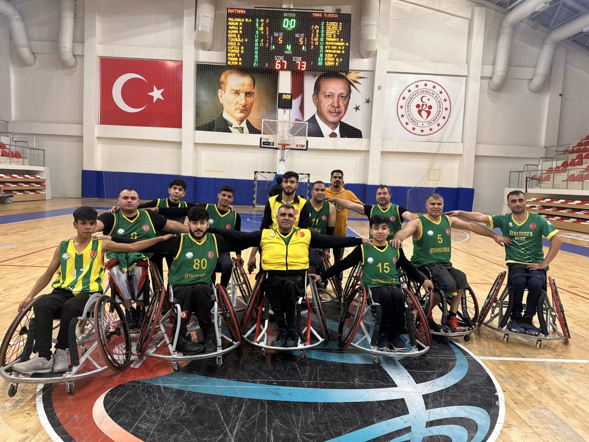 Şanlıurfa Bedensel Engelliler Spor Kulübü rakibini boş gönderdi;