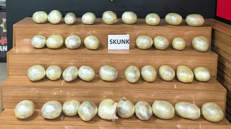Şanlıurfa’da 34 kilo uyuşturucu maddesi ele geçirildi;