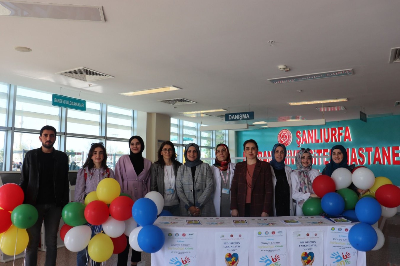 Şanlıurfa’da üniversite hastanesinde otizm hastalığına dikkat çekildi;