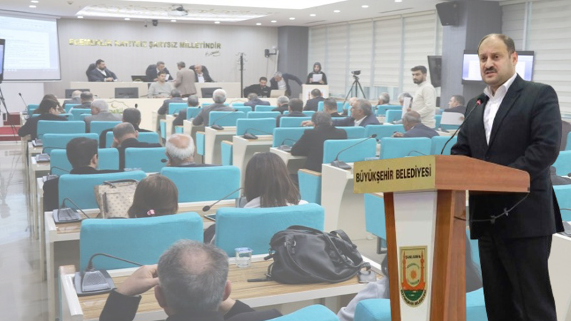 Büyükşehir Meclisinde üye dağılımı nasıl oldu?;