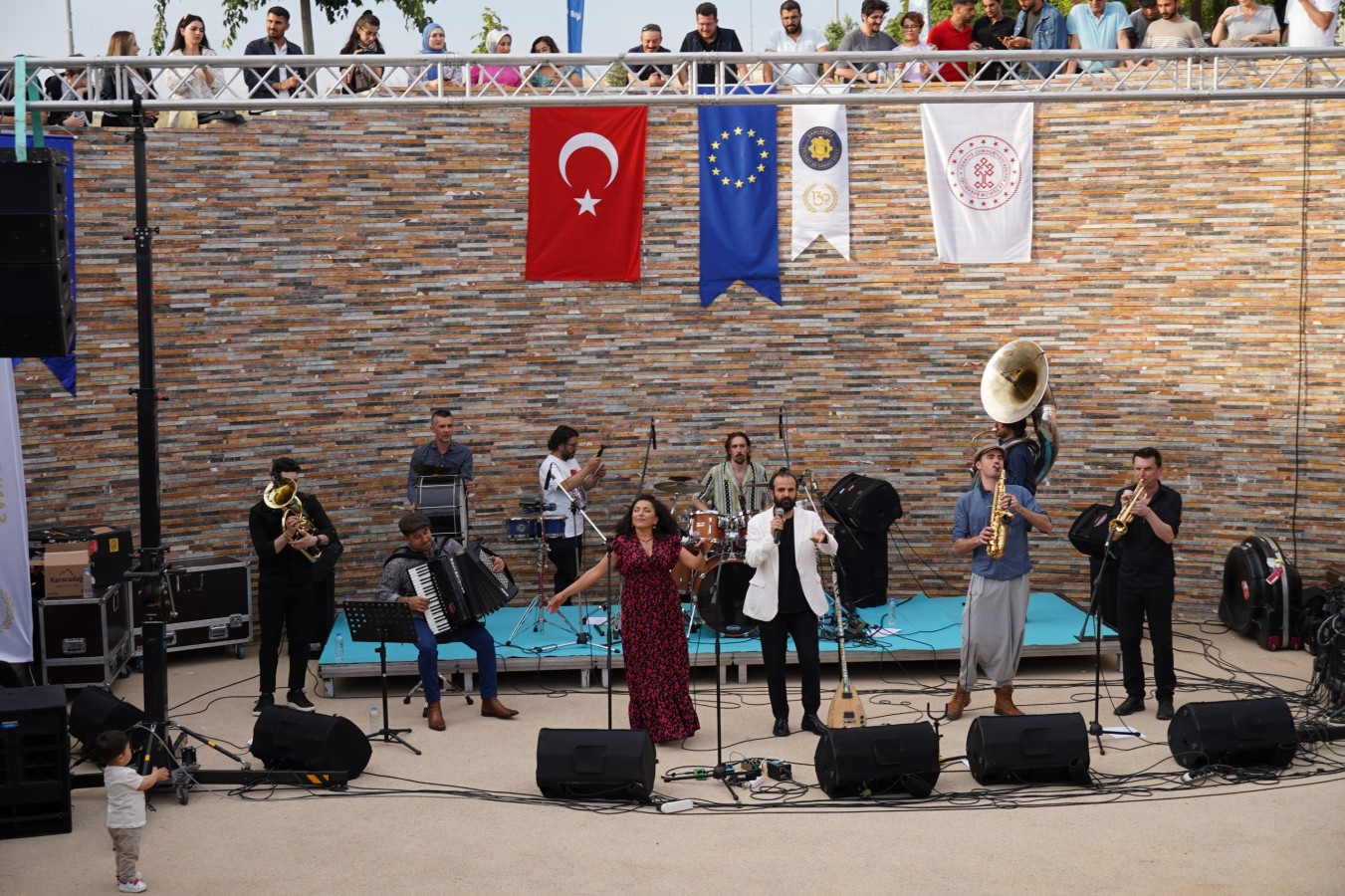Göbeklitepe’de Haïdouti Orkestrası konser verdi;