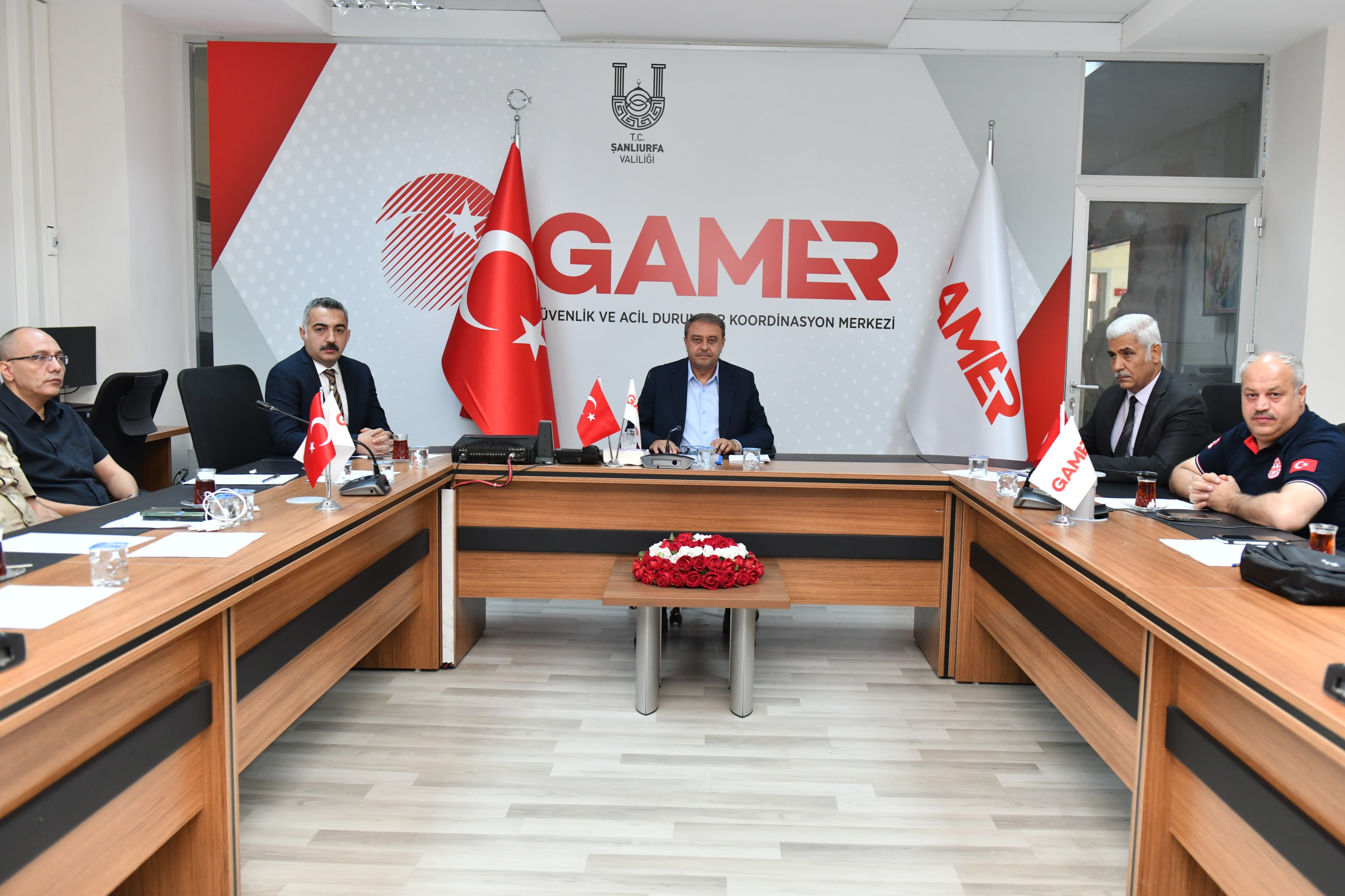 Vali Şıldak GAMER’de seçim güvenliği tedbirlerini denetledi;
