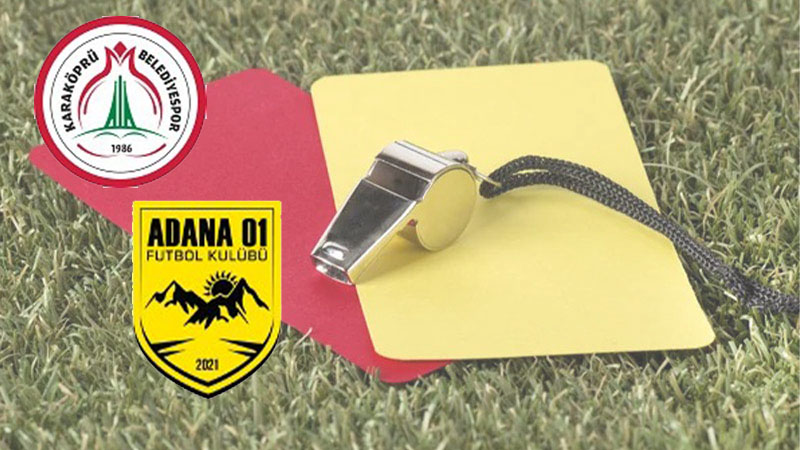 Karaköprü Belediyespor için kritik maç! Hakemler belli oldu;