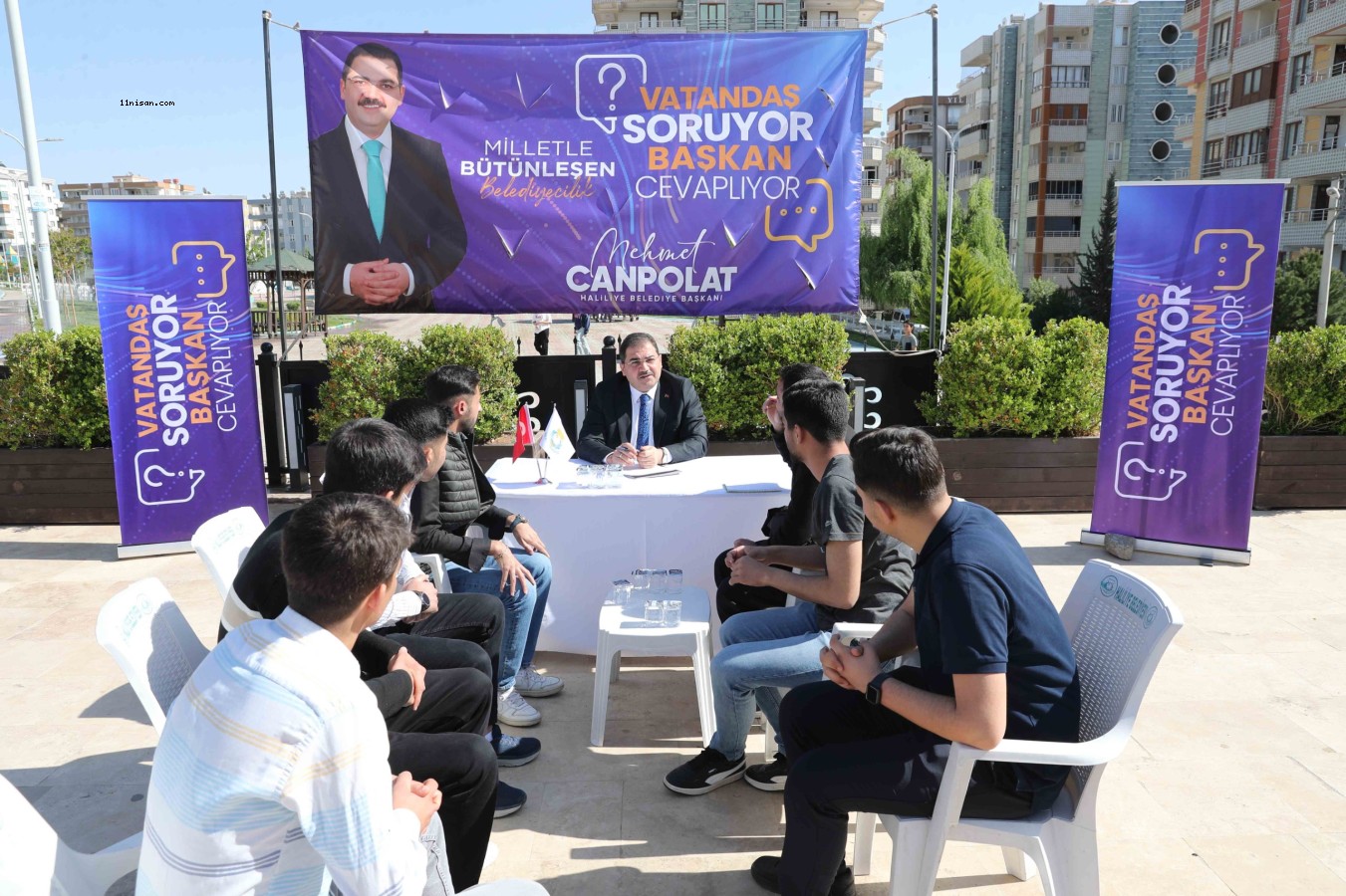 SAHADA GÜÇLÜ İLETİŞİM, YERİNDE ÇÖZÜM;