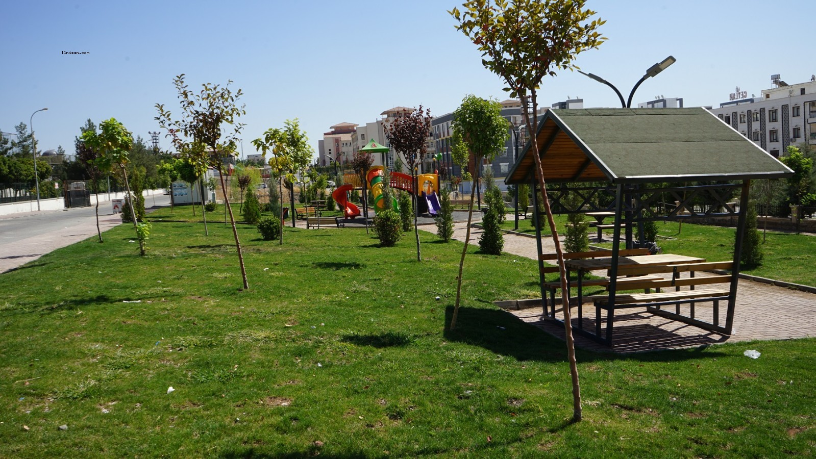 Karaköprü’ye yeni park kazandırıldı;