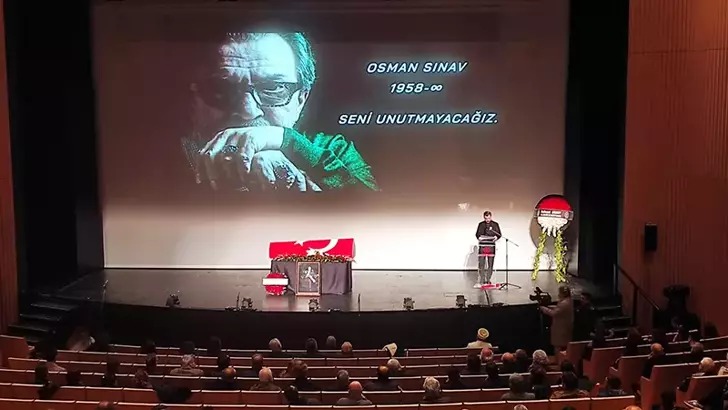 Osman Sınav için AKM’de tören düzenlendi;