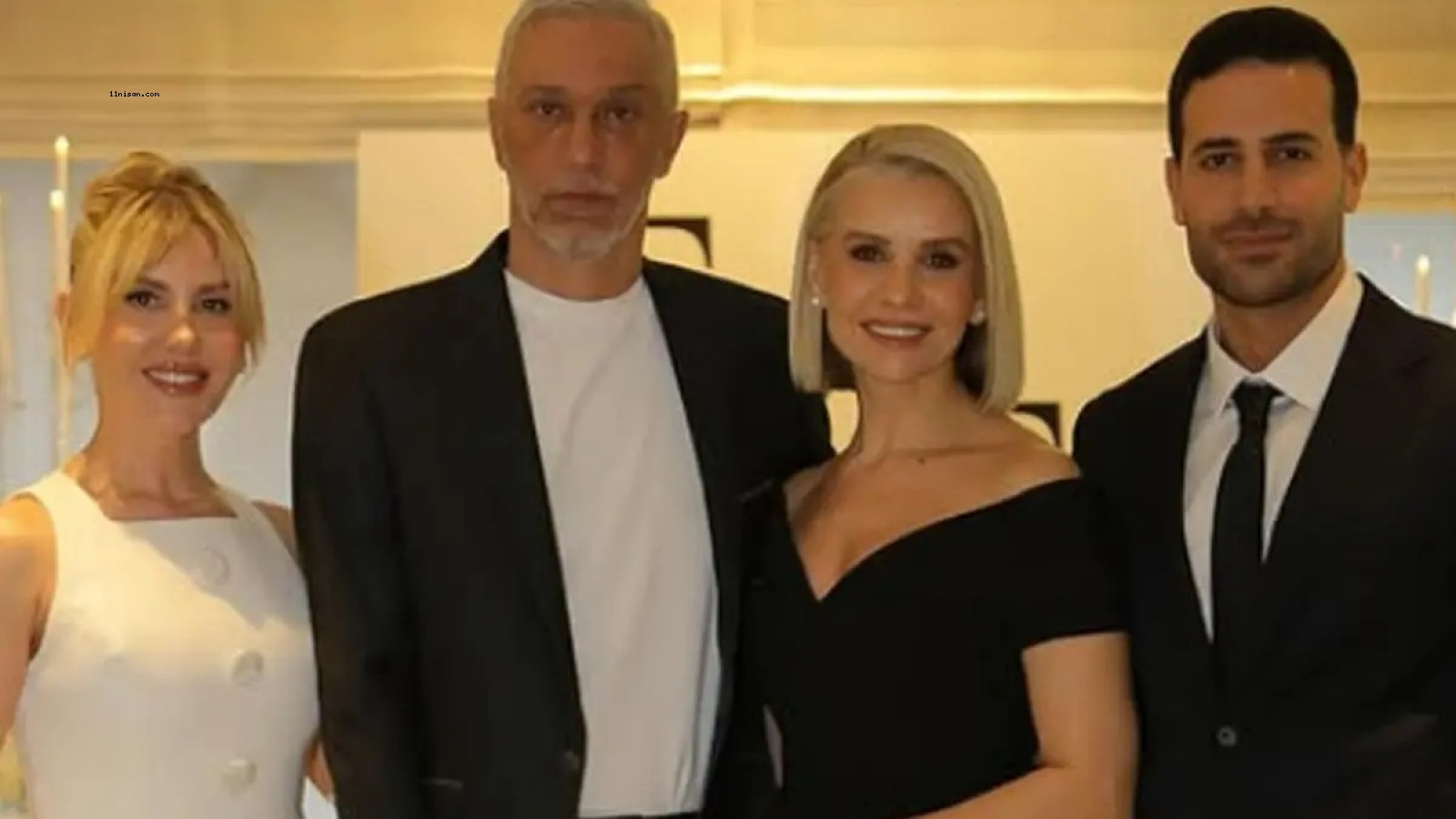 Esra Erol'un kardeşi Eda Erol nişanlandı! Nişan elbisesinin belden aşağısına yorum yağdı;