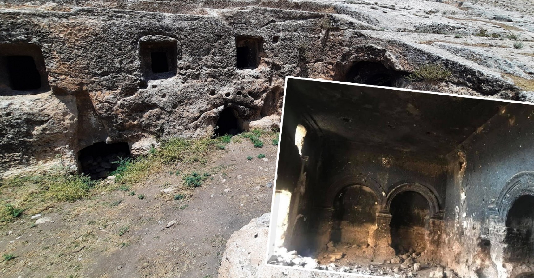 URFA'DA DÜNYANIN İLK MANASTIRINDA UTANDIRAN MANZARA;