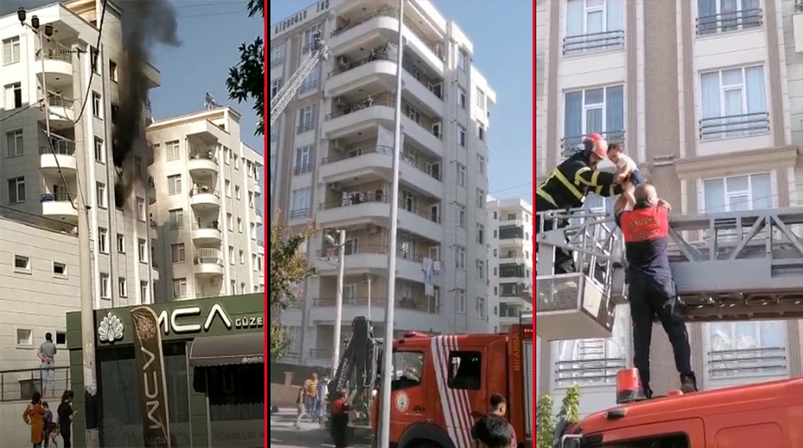 Karaköprü’de korkutan yangın!