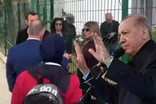 GÜNDEMİ SARSAN GÖRÜNTÜYE ERDOĞAN'DAN SERT TEPKİ:BU HADSİZLİKTİR