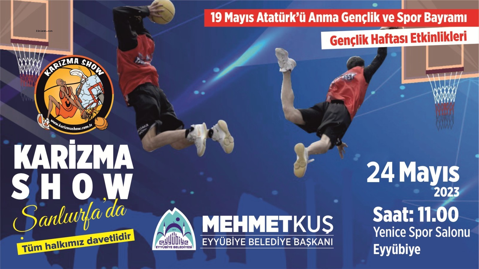 Karizma Show 24 Mayıs’ta Şanlıurfa’da;