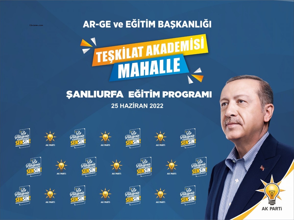 AK PARTİ ŞANLIURFA TEŞKİLATINDAN BÜYÜK EĞİTİM SEFERBERLİĞİ!;