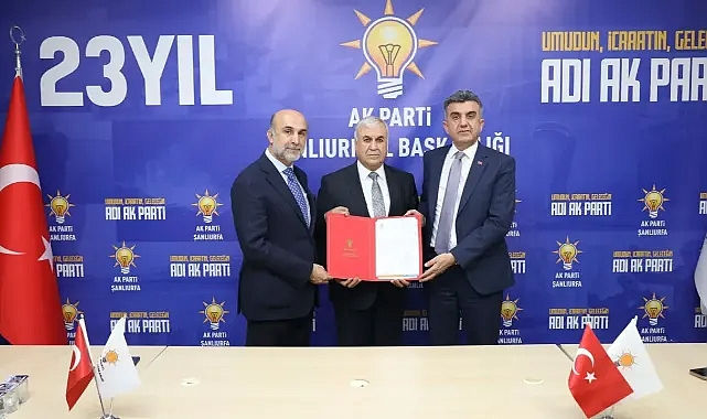AK Parti Ceylanpınar İlçe Başkanı belli oldu!;