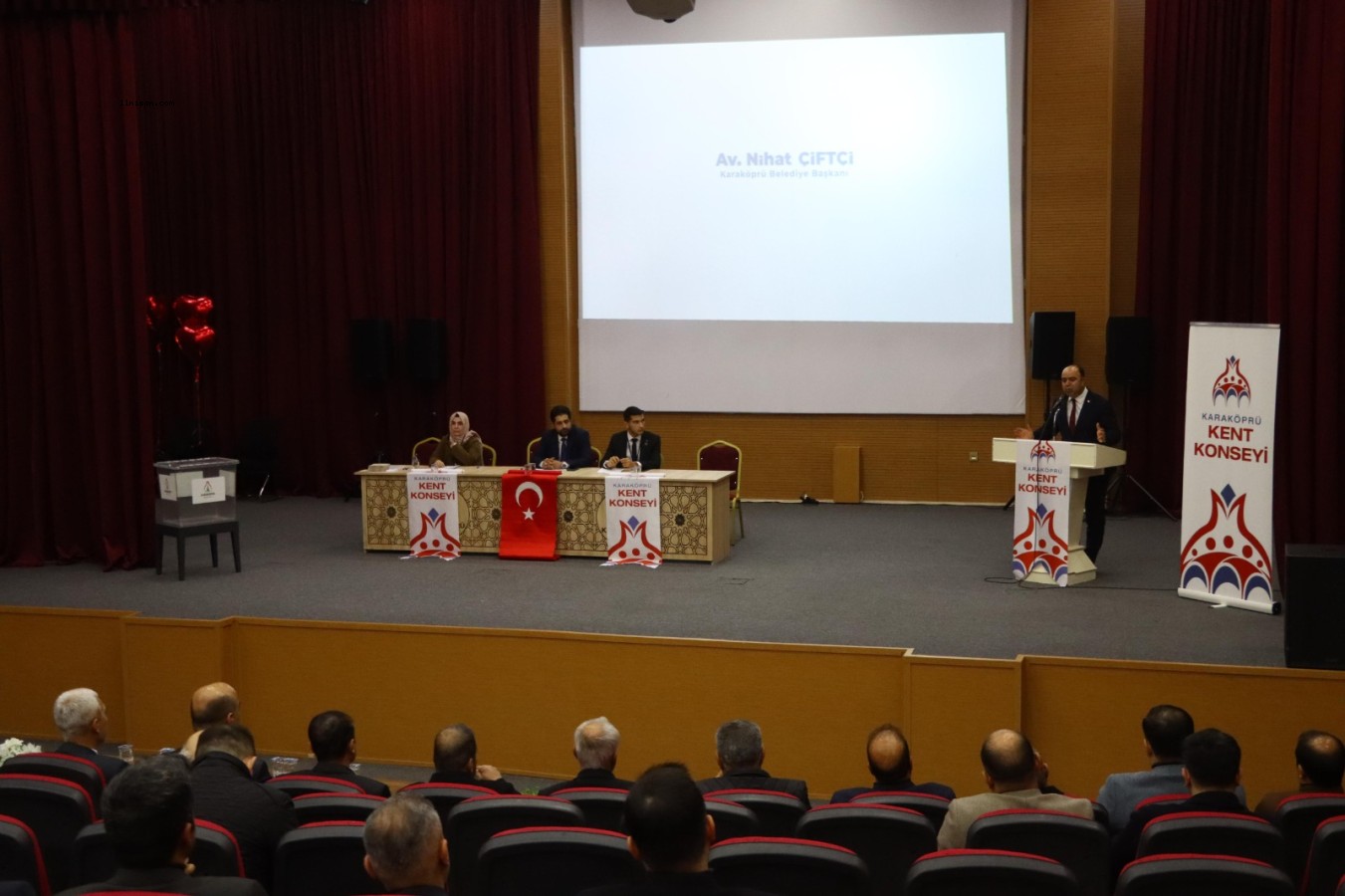 KARAKÖPRÜ KENT KONSEYİ SEÇİMİ YAPILDI;
