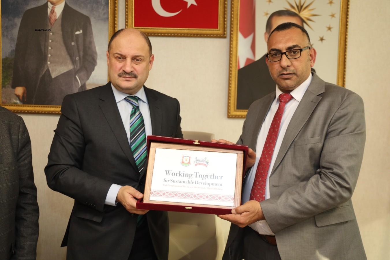 ŞANLIURFA İLE EL-HALİL ARASINDAKİ KARDEŞ ŞEHİR PROTOKOLÜ YENİLENDİ