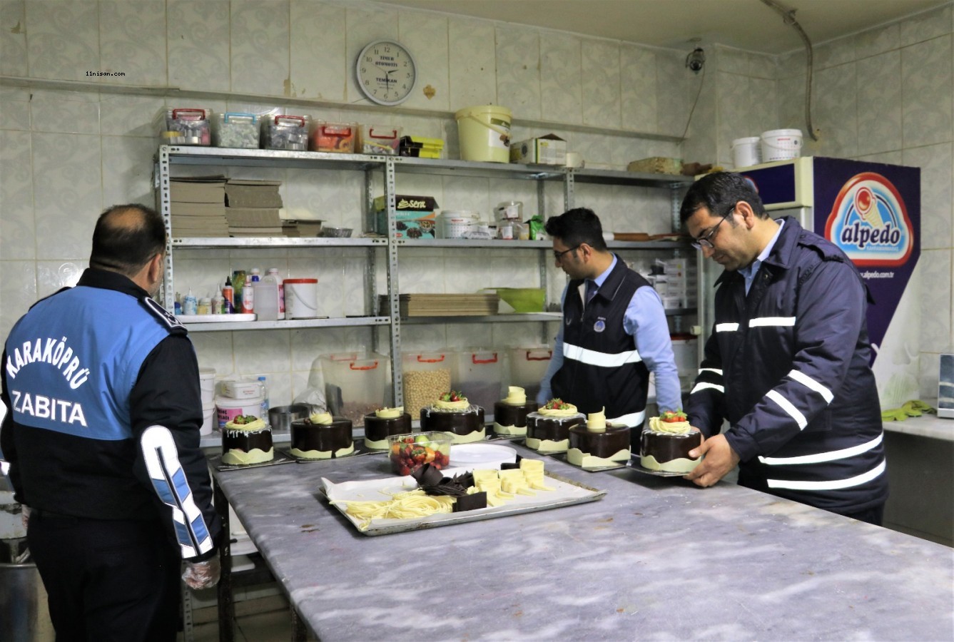 Karaköprü’de zabıtadan Ramazan denetimi;