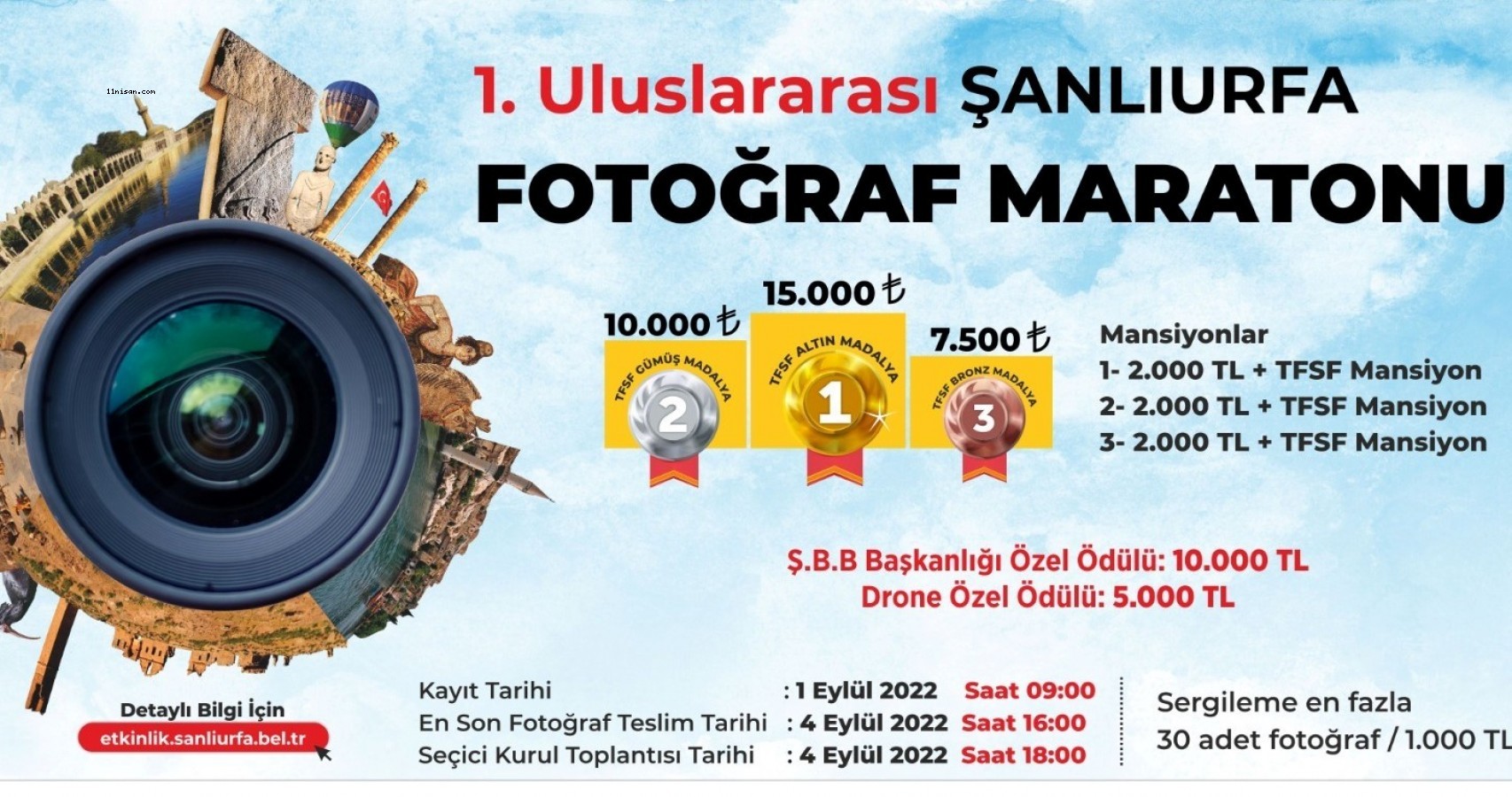 URFA'DA ULUSLARARASI FOTOĞRAF MARATONU