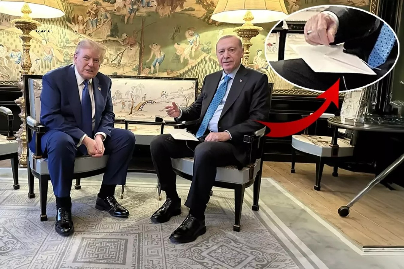 CUMHURBAŞKANI ERDOĞAN'IN ELİNDEKİ ZARFTA NE VAR? İŞTE OLASI 2 SENARYO;