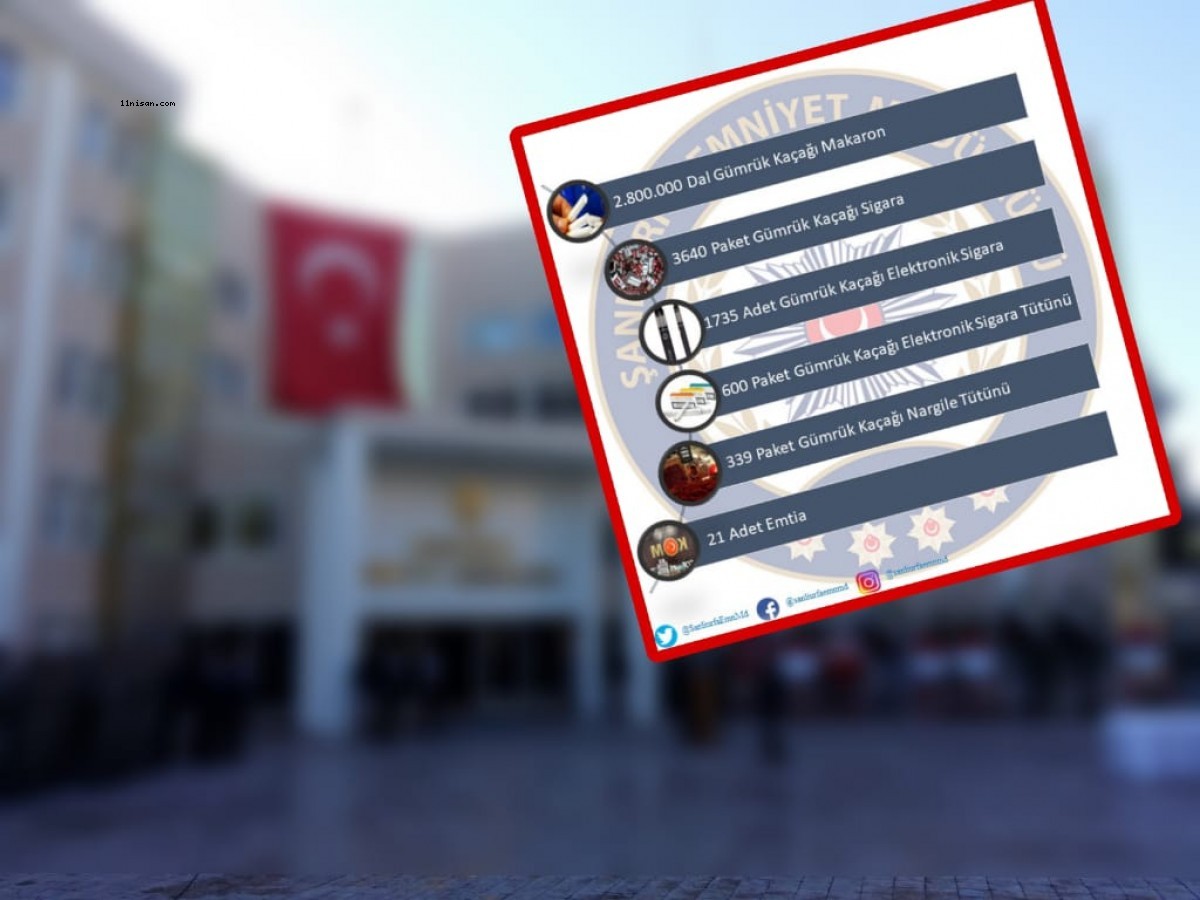 Şanlıurfa'da KOM'dan kaçakçılara darbe!;