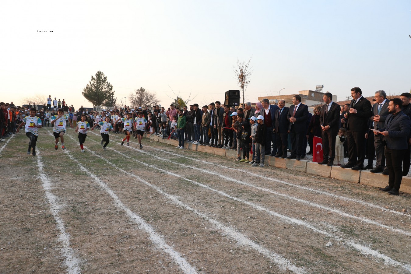 Şanlıurfa’da köylerarası spor müsabakası renkli görüntülere sahne oldu;