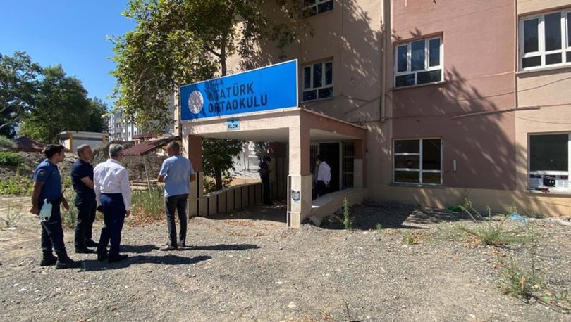 Boşaltılan okuldaki koku ile ortaya çıktı! Çürümüş halde bulundu