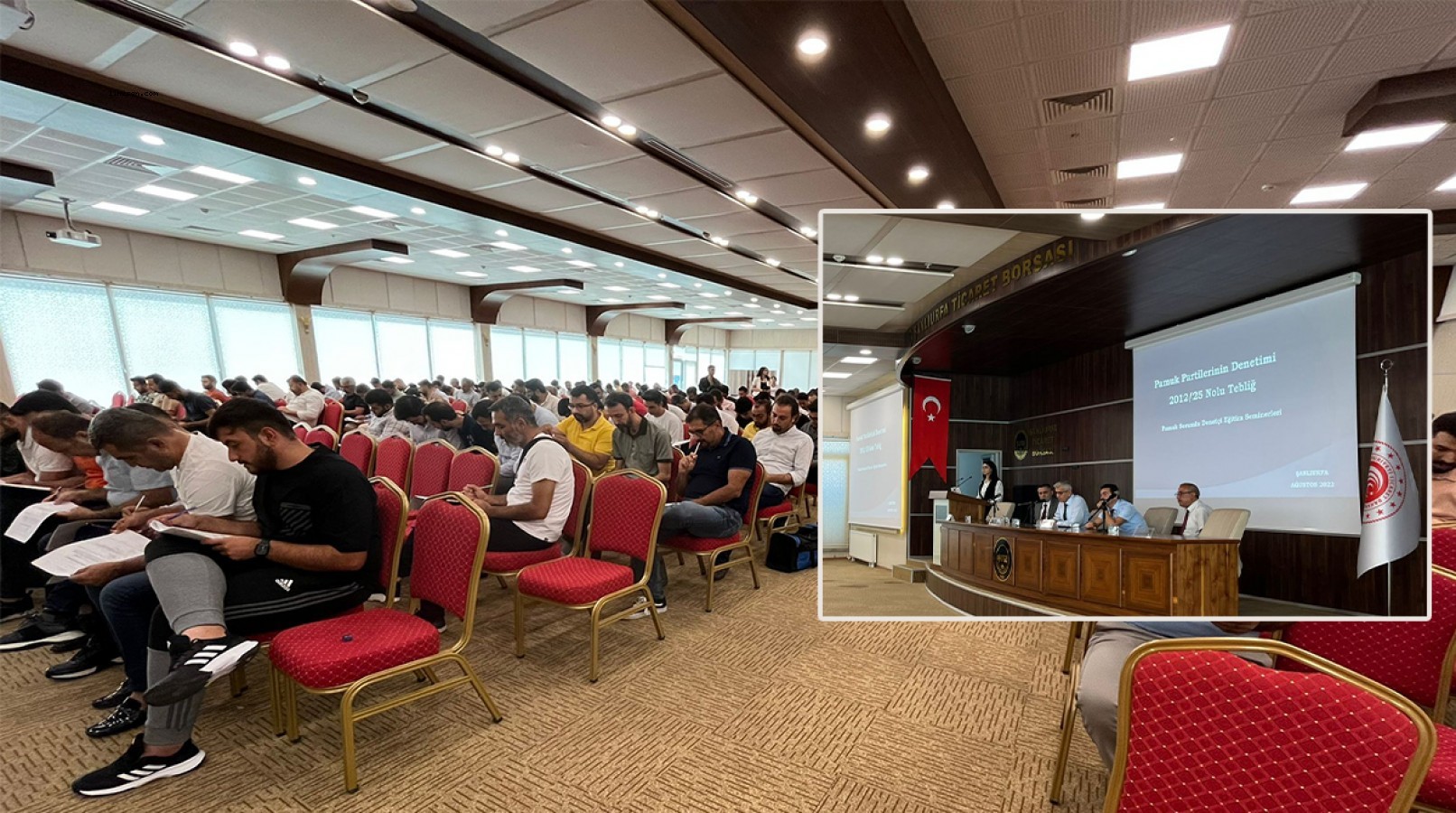 Şanlıurfa’da pamuk sorumlularına seminer verildi