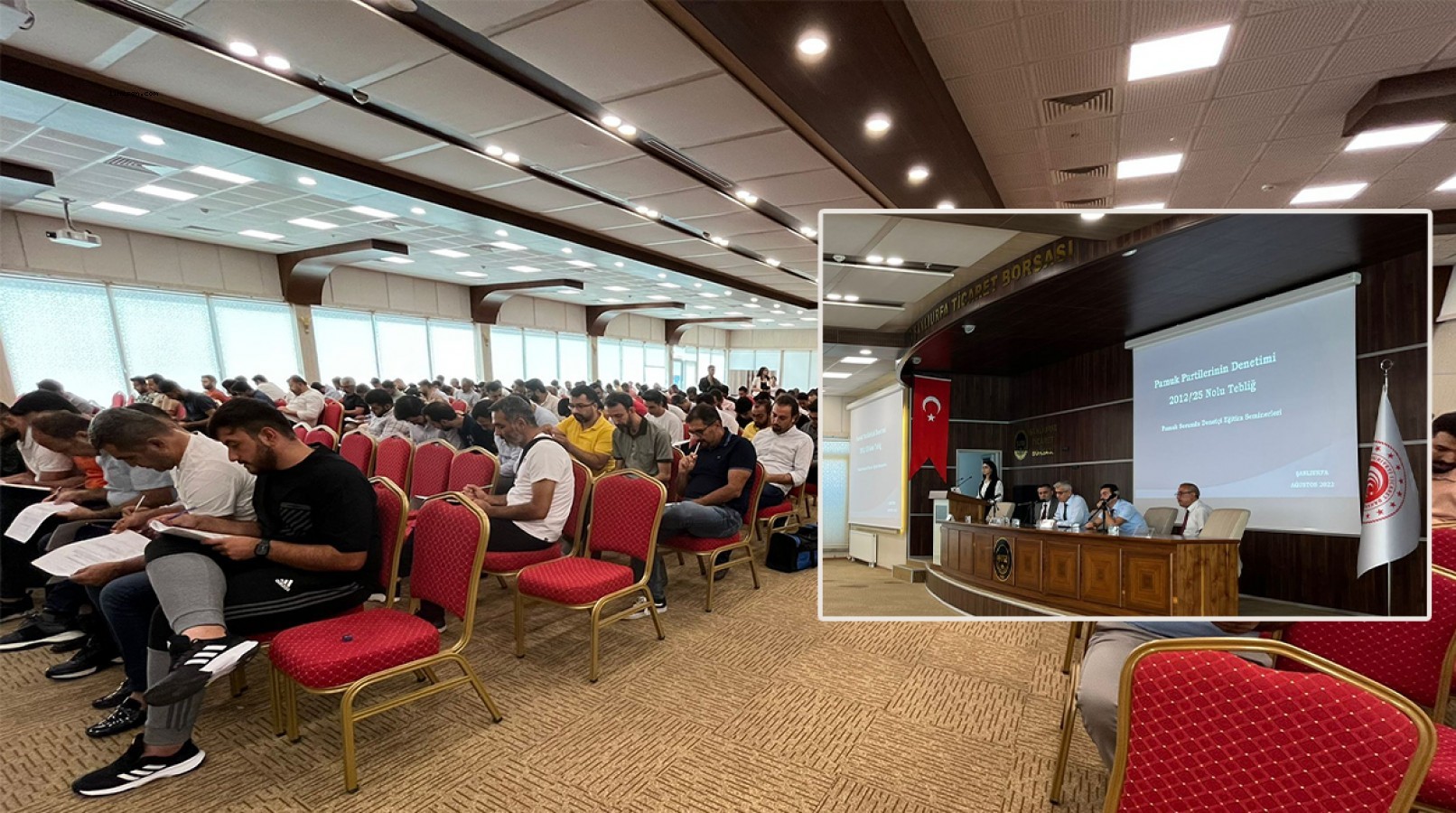 Şanlıurfa’da pamuk sorumlularına seminer verildi;