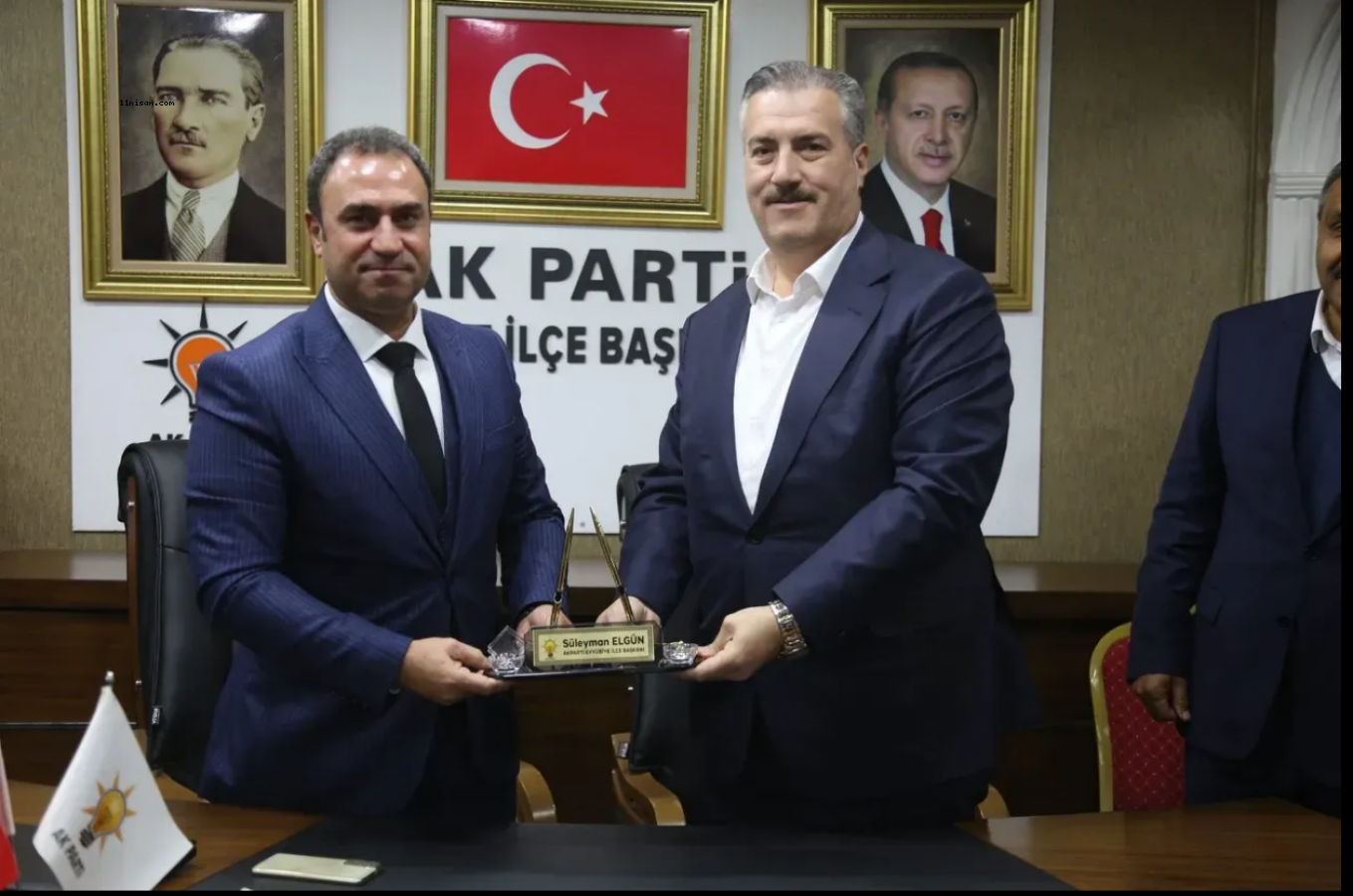 AK Parti’de devir teslim töreni gerçekleşti!