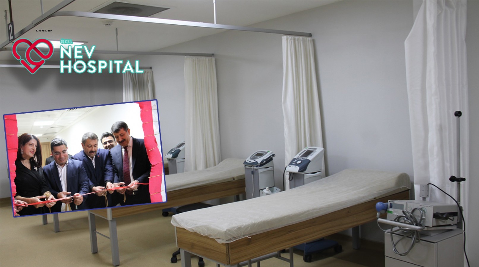 Nev Hospital’ın fizik tedavi ve rehabilitasyon ünitesi faaliyete girdi;