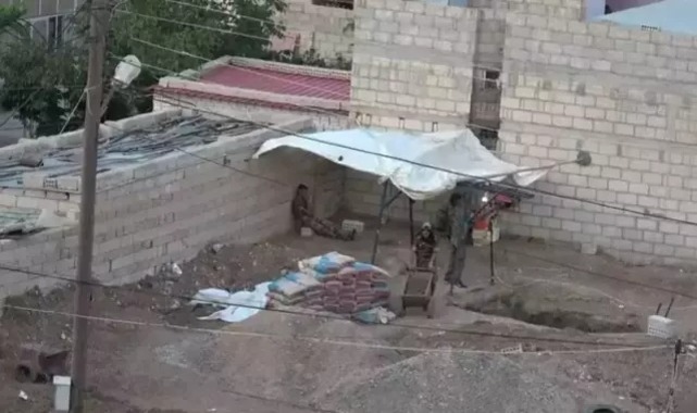 TÜRKİYE'NİN MESAJI ÇOK NET! TÜNEL KAZAN TERÖRİSTLER ŞİMDİ YANDI;