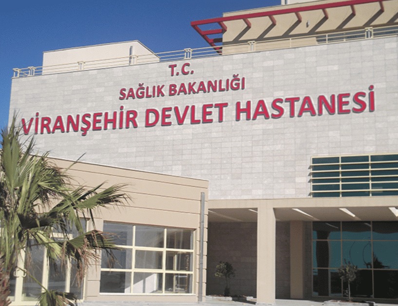 Viranşehir'de yurtta yüksekten düşen çocuk hastane kaldırıldı