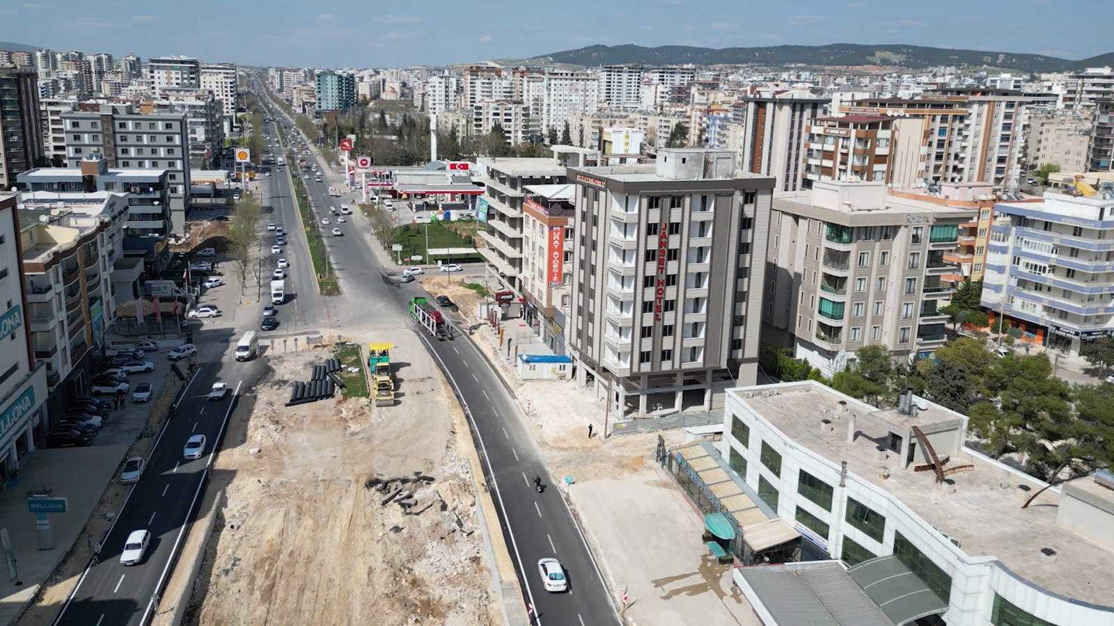 Balıkayağı Kavşağı trafiğe açıldı;