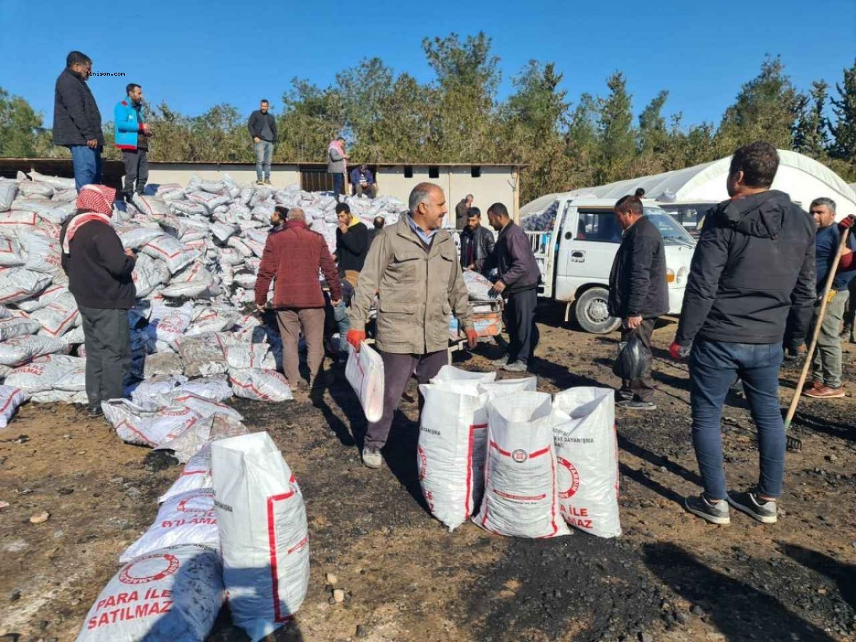 İhtiyaç sahiplerine kömür desteği;