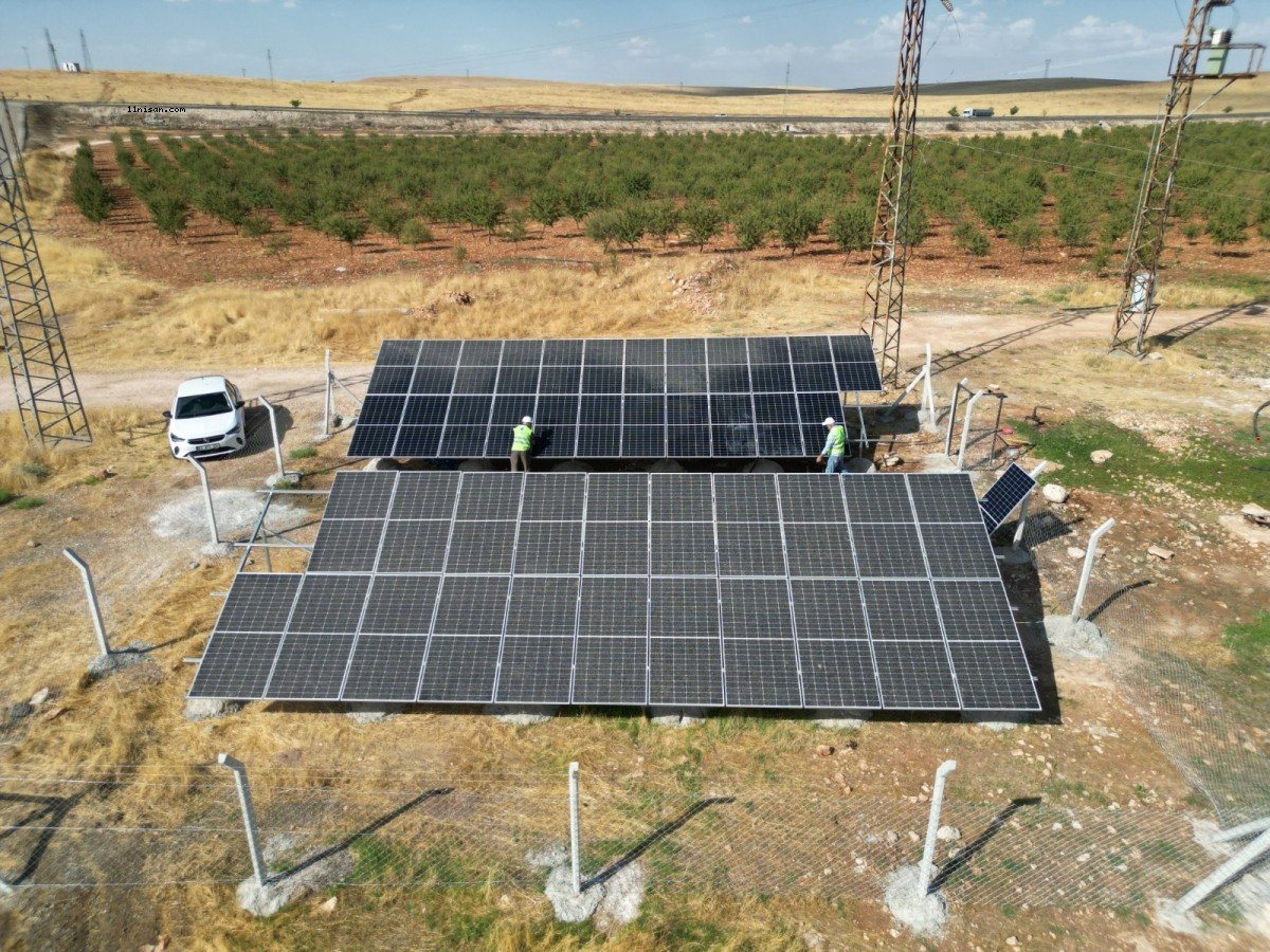 Urfa kırsalında su sorununu GES projeleri ile çözülüyor;