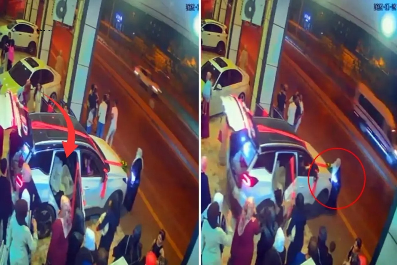DÜĞÜN SALONUNDAN GELİNİ ALAN DAMADIN HEYCANI PAHALIYA PATLADI
