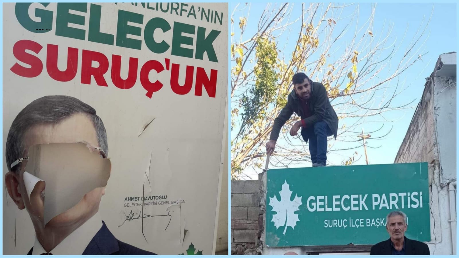 Suruç’ta parti binasına saldırı;